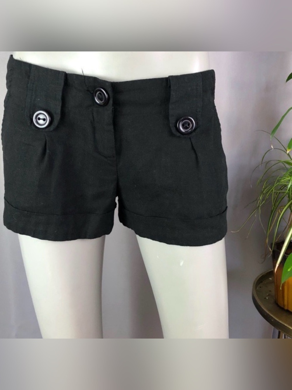 FOREVER 21 Linen Blend Shorts